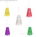 cone shaped hollow-out hanging lamp,lampshade,pendant lamp,E14